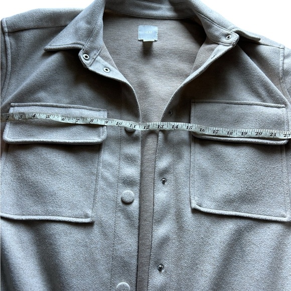 H&M long shirt jacket - Picture 5 of 6